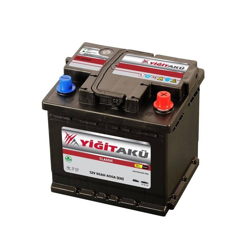 12 V 50 Ah Yiğit Akü - 1