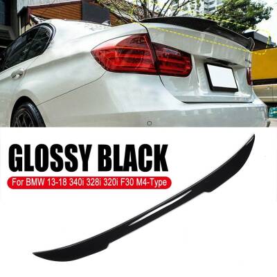 Bmw F30 M Spoiler Parlak Siyah Piyano Siyah Ürün - YERLI