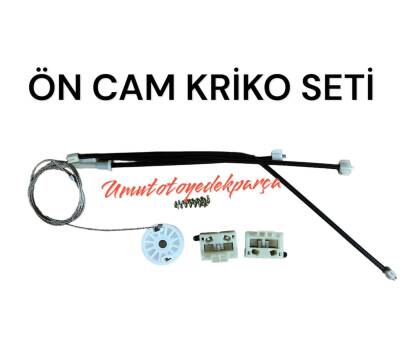 Chevrolet Cruze Ön Sağ Cam Kriko Tamir Seti - İTHAL