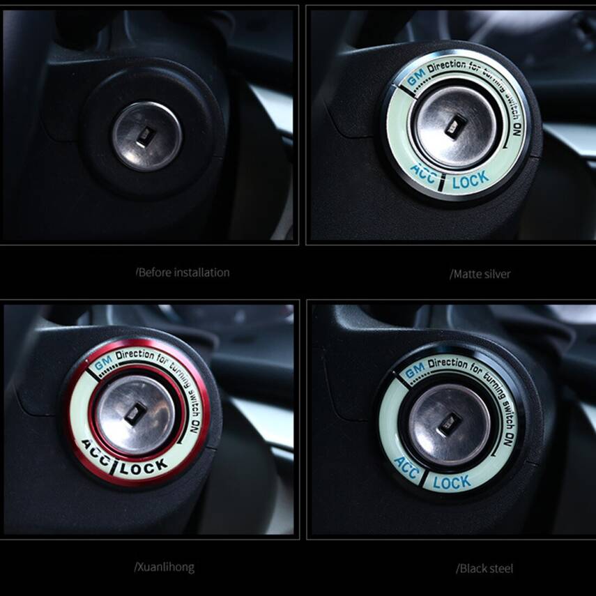 Cruze / Aveo / Astra Kontak Halkası Fosfor Kaplama Krom - 4