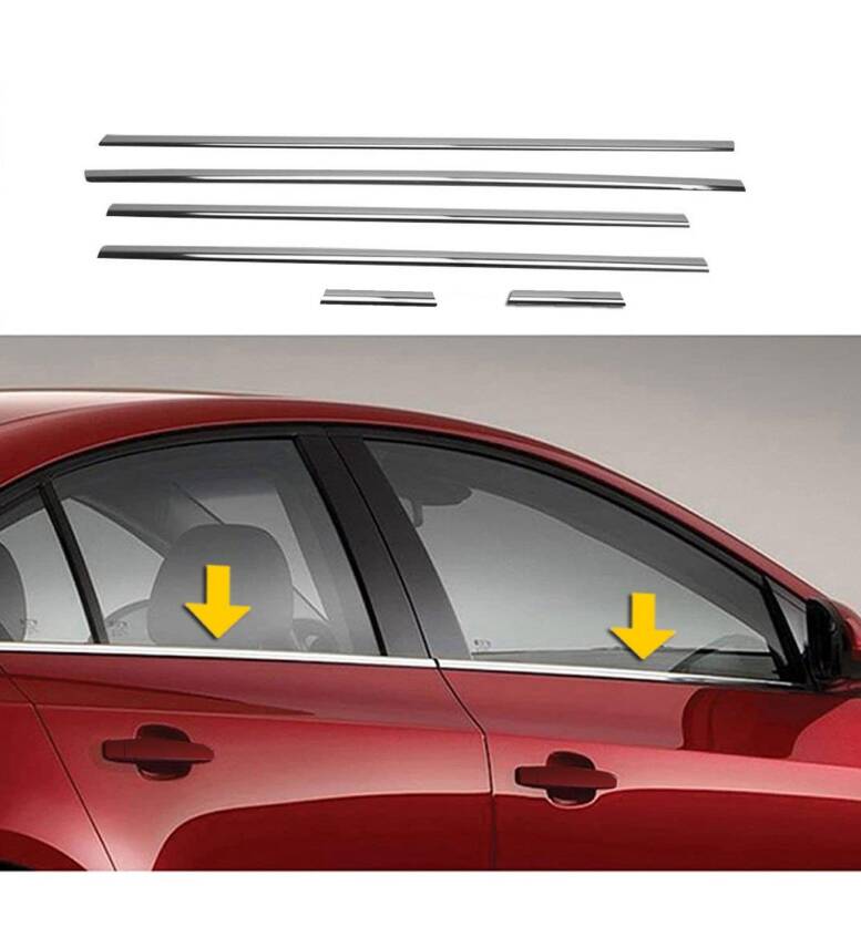 Cruze Cam Altı Krom Çıta 6 Prc Sedan - 2