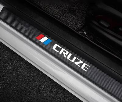 Cruze Eşik Kaplama Sticker Karbon M Model 4 Lü Hb/Sedan - 1