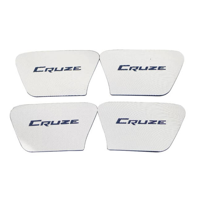 Cruze İç Açma Krom Kapak Cruze Yazılı Kırmızı 4 lü set - 4
