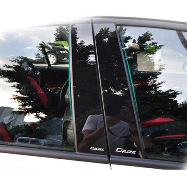 Cruze Piano Black Kapı Direk Kaplaması 8 Prc (Yazısız) - 1