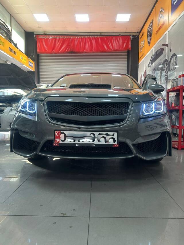Cruze Sedan M Tampon Set Body Kit Plastik Yerli - 7