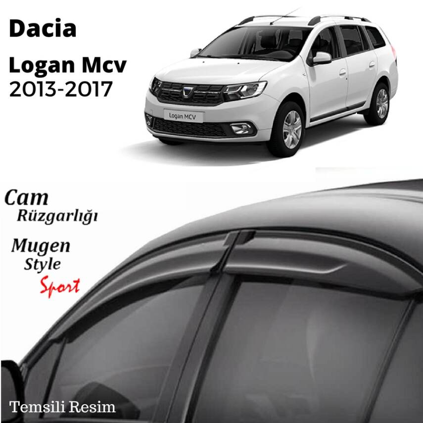 Dacia Logan Mcv 2013-2017 Cam Rüzgarlığı Sunplex - 1