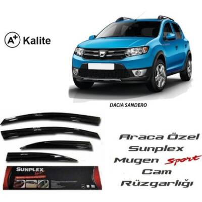Dacia Sandero Stepway Cam Rüzgarlığı Sunplex - SUNPLEX