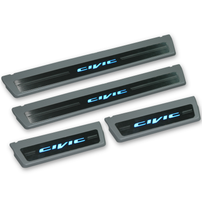 Honda Civic 2012-2016 Ledli Kapı Eşik Set 4 Lü - 4