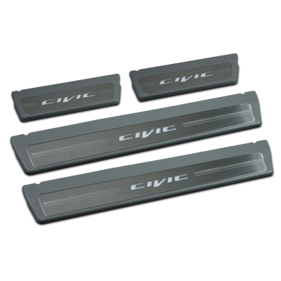 Honda Civic 2012-2016 Ledli Kapı Eşik Set 4 Lü - 5