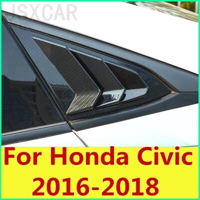 Honda Civic Fc5 Arka Kelebek Cam Rüzgarlığı Karbon - 6