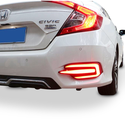 Honda Civic Fc5 E Dizayn Arka Sis Tampon 2 Li Takım - 2
