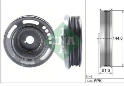 Krank Kasnağı Cruze Astra J İnsigina A16Xer İNA - İNA