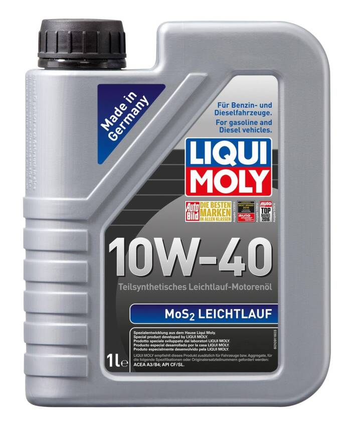 Mos 2 Leichtlauf 10W-40 Motor Yağı (1 Litre) Liqui Moly - 1