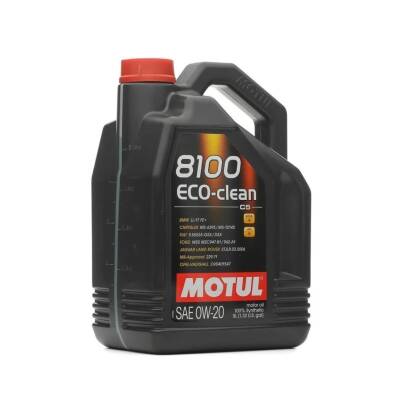 Motul 8100 Eco-Clean 0W-20 5 Lt Partiküllü Motor Yağı - MOTUL