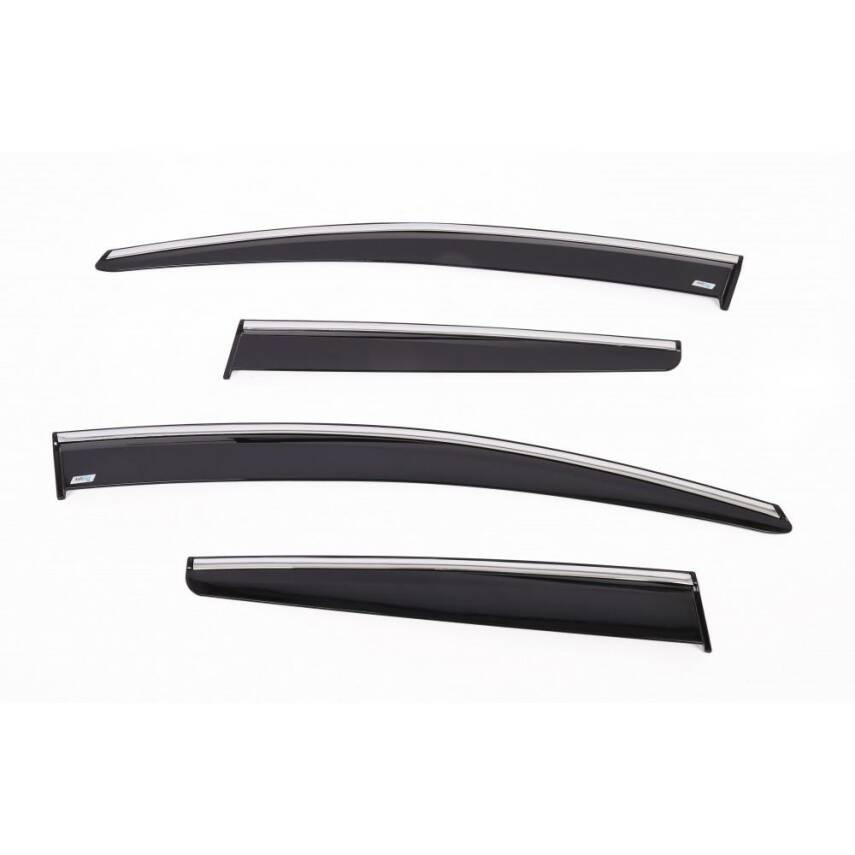 Opel Astra J 2010-2020 Plus Cam Rüzgarlığı Kromlu Sunplex - 2