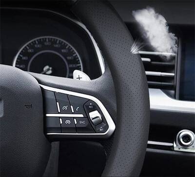 Özel Tasarım İthal M Direksiyon Kılıfı Toyota Kırmızı - 6