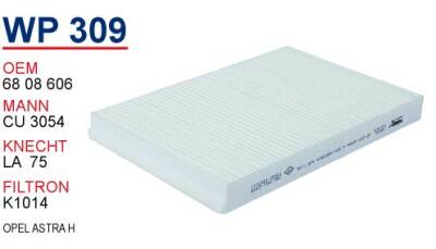 Polen Filtresi Astra H 6808606 - WUNDER