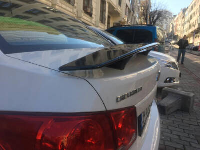 Sedan Bagaj Üstü Spoiler Ledli Boyasız Tüm Araçlar İçin - 3