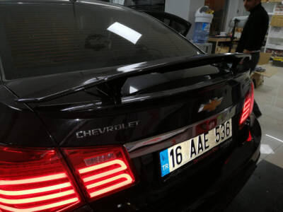 Sedan Bagaj Üstü Spoiler Ledli Boyasız Tüm Araçlar İçin - 7