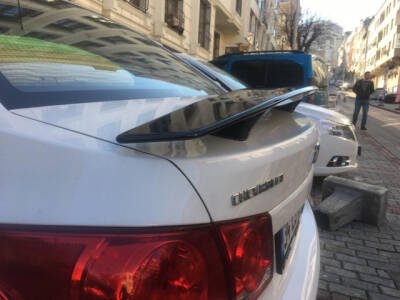 Sedan Bagaj Üstü Spoiler Ledli Boyasız Tüm Araçlar İçin - 8