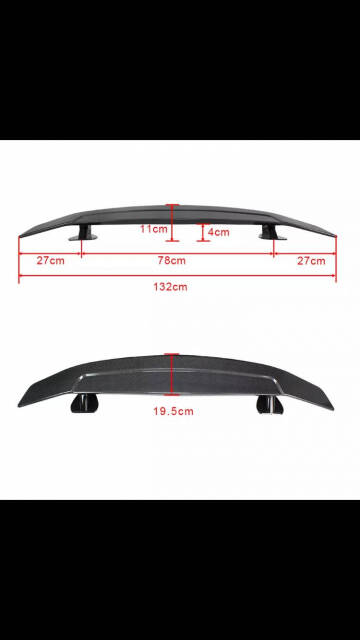 Sedan Bagaj Üstü Spoiler Ledli Boyasız Tüm Araçlar İçin - 10