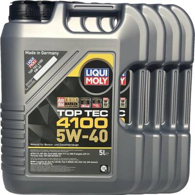 Top Tec 4100 5W-40 Motor Yağı (5 Litre) Liqui Moly - Liqui Moly