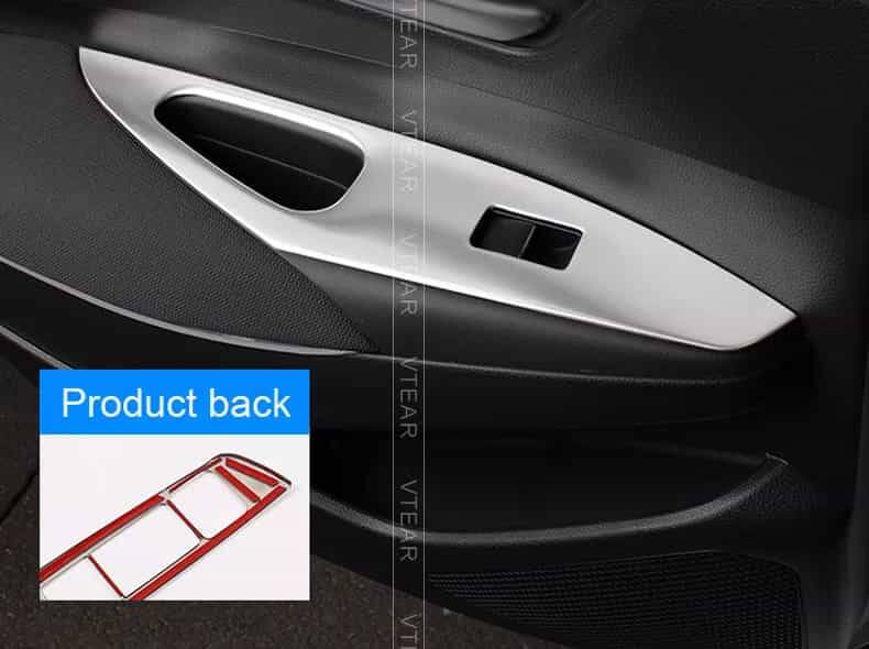 Toyota Corolla 2019 Sonrası E210 Kasa İç Kapı Kol Dayama Cam Düğme Kaplama - 7