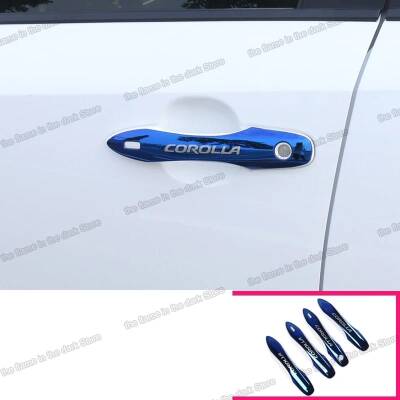 Toyota Corolla 2019 Sonrası E210 Kasa Kapı Kol Dış Mavi Set - UMTAUTO PART