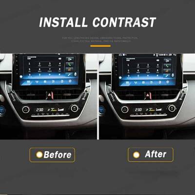 Toyota Corolla 2019 Sonrası E210 Kasa Teyp Altı Kaplama Karbon Renk - UMTAUTO PART