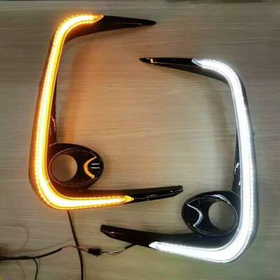 Toyota Corolla 2019 Sonrası Gündüz Led Sis Çerçeve Sinyalli Kayar - 7