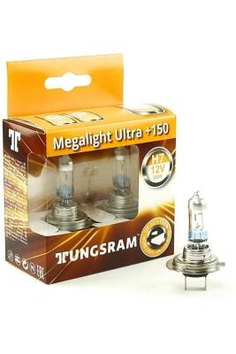 Tunsgram Megalıght Ultrah7 12V 55W+150% Fazla Işık Duobox Tu50800 - TUNGSRAM
