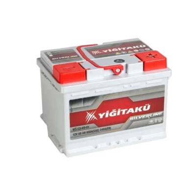 Yiğit Akü 12V 60 Ah 540A Silverline Cca Uyumlu - YİĞİT AKÜ