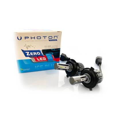 Zero H4 Ice Whıte +3 Plus Fansız Led 12V -24V Photon Takım - PHOTON